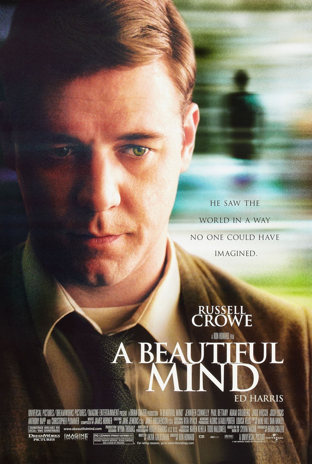 A Beautiful Mind (2001, Dir. Ron Howard)