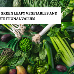 Types of Green Leafy vegetables and their nutritional values